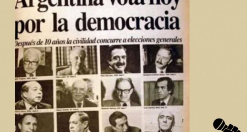 10 de diciembre 1983 - 2025: Democracia &ndash; la promesa que debemos renovar