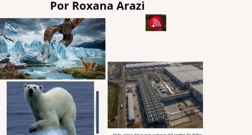 La sed de los algoritmos y el remate de nuestros glaciares